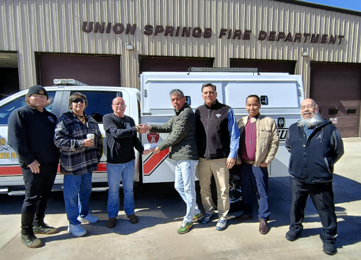 Cayuga Nation Union Springs Donation